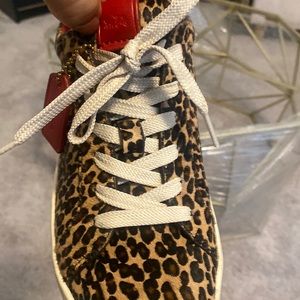 Coach Leopard Sneakers